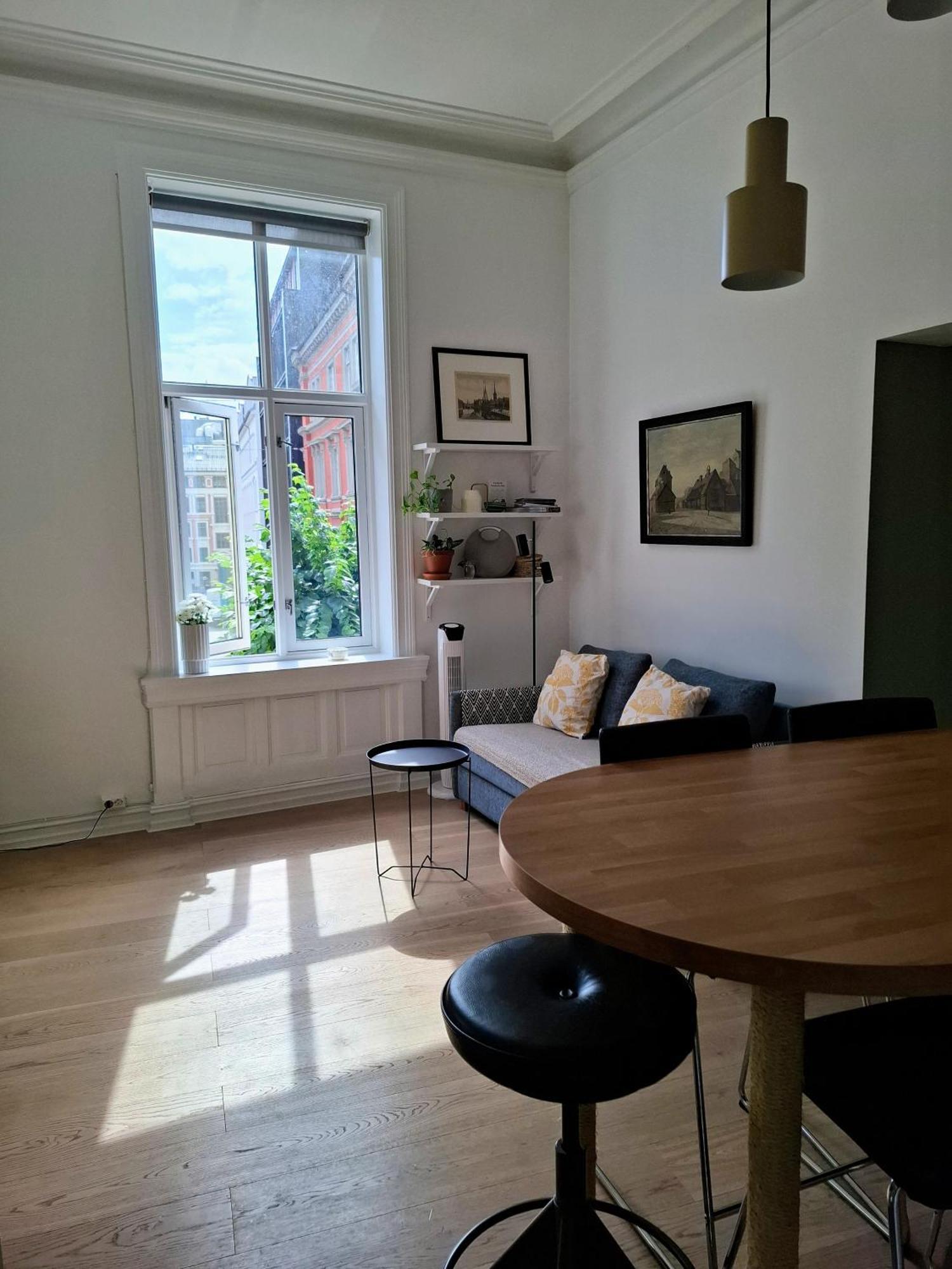 Bright And Charming Apartment From 1878 With View To The New National Museum In オスロ エクステリア 写真